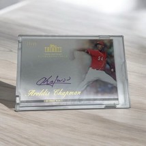 2012 Topps Tribute Inkable Accolades Aroldis Chapman REDS TA-ACH1 Auto 7... - £31.90 GBP