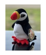 Ty Beanie Baby Puffer The Puffin Bird 1997 Stuffed Toy Retired W Tag - $29.12 CAD