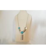 Michael Kors 30&quot; w 2&quot;ext Long Beaded Geometric Necklace MKJ5564040 F560 ... - $1,370.65 MXN