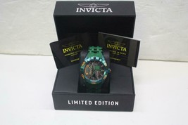 Men&#39;s Invicta Green Lted. Edition Star Wars Boba Fett Automatic Watch 26... - $224.40