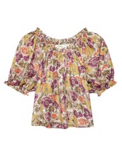 The Great. the garland top in Golden Lilac Flower - size 3 - $215.82