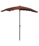 Garden Parasol Terracotta Fabric (100% polyester), steel - €91,52 EUR