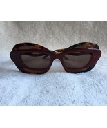 DOLCE &amp; GABBANA DG 4069 CATS EYE RED TORTOISE SUNGLASSES NEW  - $3,788.63 MXN