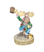 Enesco 1995 Moose Creek Crossing Figurine- A Good Friend Lifts Your Spirts - $7.99