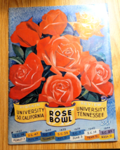 1945 Tennessee Vols vs USC Trojans ROSE BOWL Football Game Program - $64.35