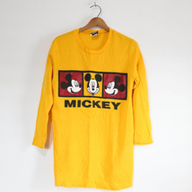 Vintage Walt Disney Mickey Night Shirt Sweatshirt - £36.54 GBP