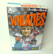 1994 Nfl 75th Anniversary On Wheaties 18 Oz. Cereal Box - £11.79 GBP