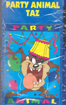 Looney Tunes Decorative Flag &quot;PARTY ANIMAL TAZ&quot; 28&quot;x40&quot; - $147.72 MXN