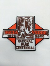 Mesa Verde National Park Centennial 1906 2006 Embroidered Iron On Patch 3.75&quot; - £21.01 GBP