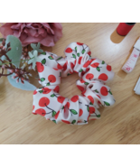 10x WHOLESALE 100% RED Mulberry Silk Hair Scrunchie for Women and Girls ... - $1,233.57 MXN