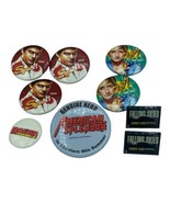 Dexter SDCC Comic Con Button Lot 9 Nurse Jackie Raijin Falling Skies Ame... - $14.25
