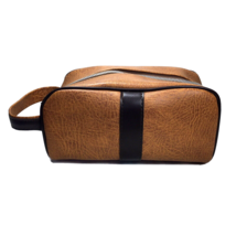Interpur Designer Collection Faux Leather Toiletry Shaving Travel Bag Vi... - $36.00