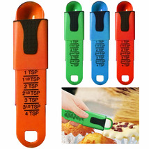 1 Adjust A Teaspoon Plastic Adjustable Measuring Spoon From 1-4 Tsp Scal... - £11.79 GBP