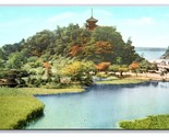 Sankeien Garden General View Yokohama Japan UNP Chrome Postcard L20 - $4.90