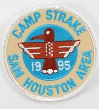 Vintage 1995 Sam Houston Area Council Camp Strake Boy Scouts BSA Camp Patch - $11.69