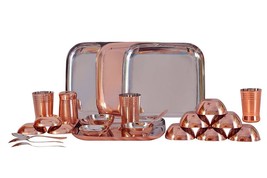 Dinner Set 24 Pcs With Bottom Copper Plating - £163.14 GBP