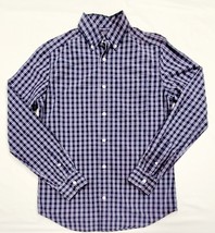 Gap Mens Small Red White Blue THE LIVED IN WASH Plaid L/S Classic Shirt 40&quot; - £11.63 GBP