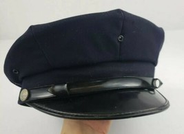 Vintage Fire Department Dress Uniform Cap Fireman&#39;s Hat F.D. Buttons - £43.24 GBP