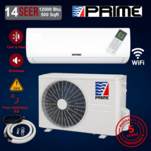 12000 BTU Ductless Mini Split AC Heat Pump | WiFi, 14 SEER, 110V R-32, w... - €425,43 EUR 12000 BTU Ductless Mini Split AC Heat Pump | WiFi, 14 SEER, 110V R-32, w... - €425,43 EUR