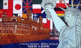 Liberty Island NY Flag - 3x5 Ft - £15.73 GBP