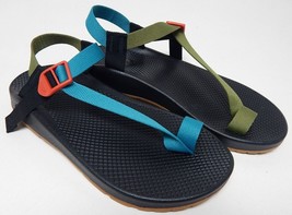 Chaco Bodhi Sz US 9 M EU 42 Men&#39;s Toe Loop Sports Sandals Teal Avocado J... - $57.91