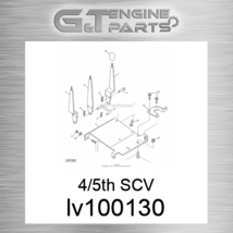 LV100130 4/5TH Scv Fits John Deere (New Oem) - £981.27 GBP