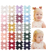 Mini Lined Hair Clips Bows for Babies, Infants, Toddlers, Girls and Teen... - $23.06
