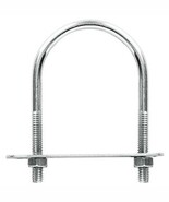 Hardware Essentials 320834 Steel Zinc Flagged U-Bolt 1/4&quot; X 2-3/4&quot; X 1-3/4&quot; - $19.11 CAD