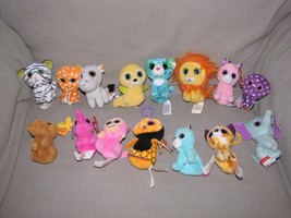 TY BEANIE BOOS LOT OF 15 MCDONALDS MCDONALD&#39;S SMALL MINI TINY TEENIE CLIP - $49.39