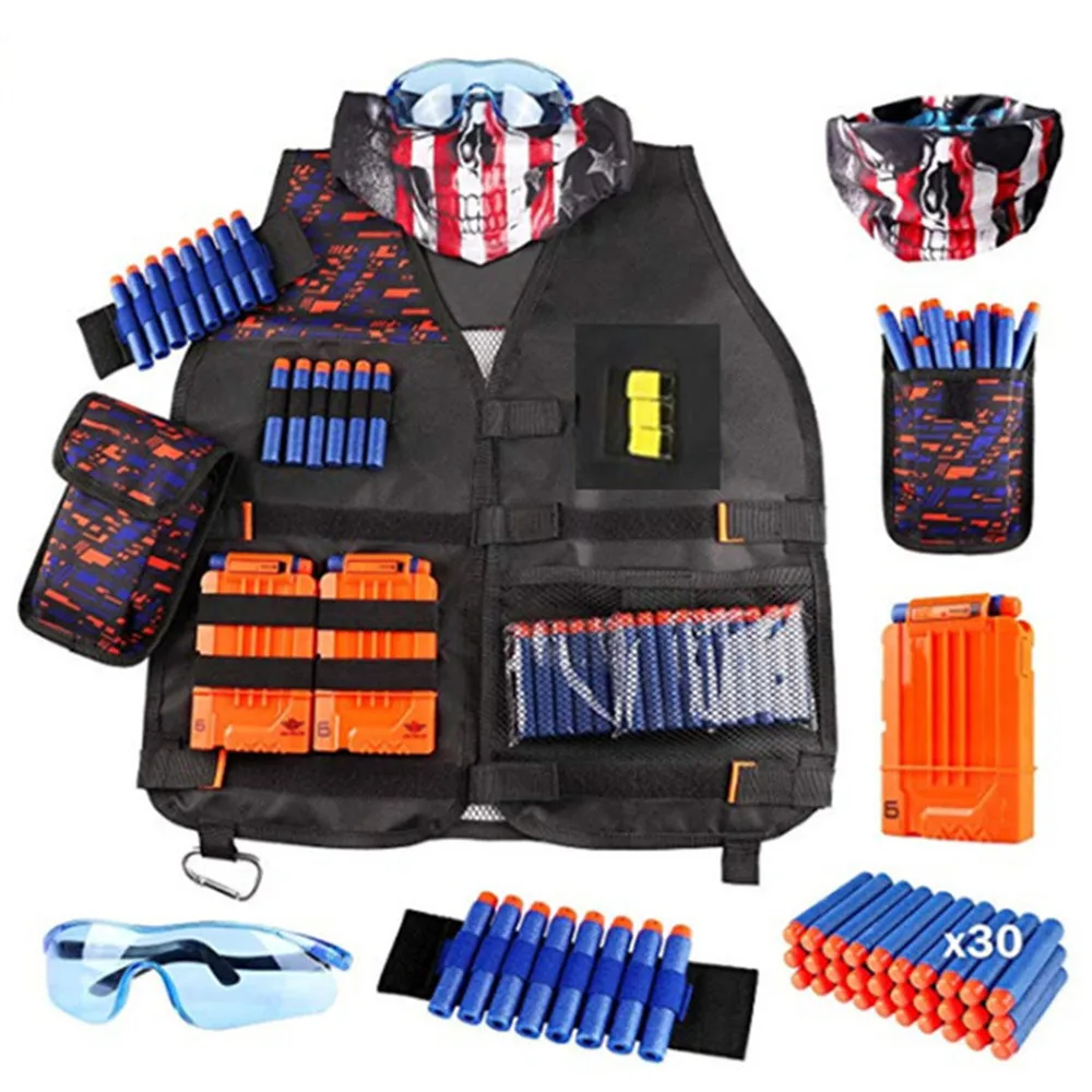 Sporting Kids A Vest Kit for Nerf As N-Strike Elite Series With Refill Darts Dar - £55.28 GBP