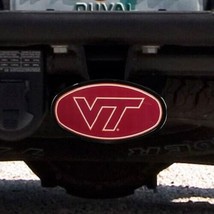 NCAA Virginia Tech Hokies Oval 2&quot; Trailer Hitch Cap Cover by WinCraft - £19.14 GBP