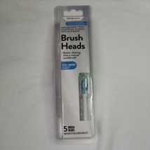Walgreens Brush Heads Replacements 5  Smilesonic Pro Philips Sonicare to... - $9.89