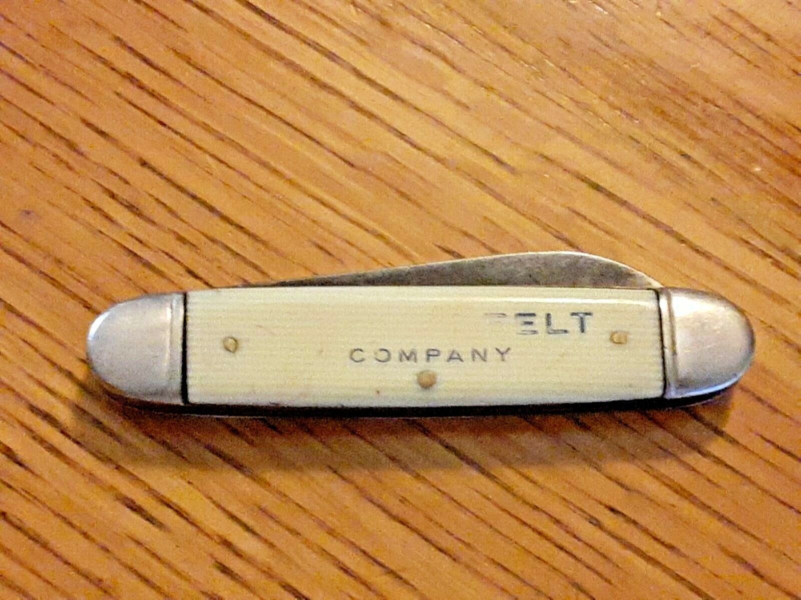 Vintage Camco (Camillus) USA 2 Blade Jack Knife "Albany Felt Company"1960 - 1970 - $29.99