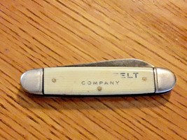 Vintage Camco (Camillus) USA 2 Blade Jack Knife &quot;Albany Felt Company&quot;196... - $29.99