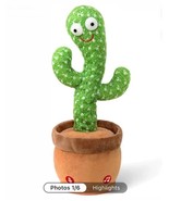 Dancing Talking Cactus Mimicking Toy,Talking Repeat Singing Sunny Cactus... - €17,11 EUR
