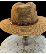 Wallaroo Hat Company Womens XS Petite Sedona Fedora Paper Braid Red Stri... - €21,02 EUR Wallaroo Hat Company Womens XS Petite Sedona Fedora Paper Braid Red Stri... - €21,02 EUR