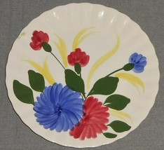 Blue Ridge Chrysanthemum Pattern Hand Painted Dinner Plate Made In Tennessee #1 - £14.00 GBP