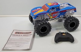 *L) New Bright Hot Wheels Remote Control Toy Car Monster Truck Race Ace ... - $49.49