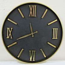 New in Box Large Richmond Interiors Dune Clock 24&quot; Diameter Style KK-0080 - $296.01