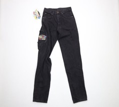 NOS Vintage 90s Cadillac Mens 28x34 Spell Out Straight Leg Denim Jeans B... - £69.95 GBP