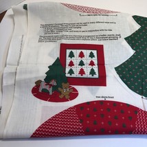 Tabletop Tree and Mini Quilt Fabric Panel VIP Cranston Keepsake Crafts - £11.79 GBP