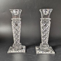 Imperial Estates Vintage Crystal Candlestick Holders Set Of 2 - $58.00