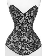 Over Bust Best Quality Sexy Steampunk Dragon  Brocade Corset - £55.74 GBP