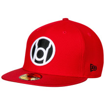 Red Lantern Symbol Armor New Era 59Fifty Fitted Hat Red - £37.12 GBP