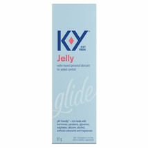 KY Jelly Glide Personal Lubricant 57g Moisturizing &amp; Lubrication  -Free Shipping - £17.79 GBP