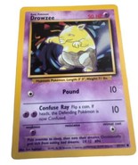 Drowzee Pokémon TCG 49/102 Base Set Unlimited Common Vintage LP - $1.65