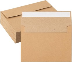 50 Pack Kraft Envelopes 4 x 6 Inch Brown Envelopes,A4 Envelopes, Card En... - €9,89 EUR