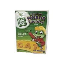 2003 Leapfrog Talking Words Factory Video Pre-Reading DVD - $141.10 MXN