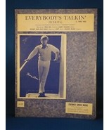 FRED NEIL Everybody&#39;s Talkin (Echoes) VINTAGE SHEET MUSIC SPANKY AND OUR... - $4.94