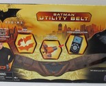Batman Begins Adjustable Utility Belt with Batarang, GPS &amp; Launcher, NEW... - $46.74